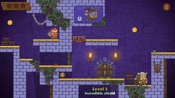 Điều khiển 2 nhân vật thật khéo léo