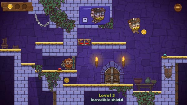 Người anh Viking to lớn có thể dùng khiên để bay