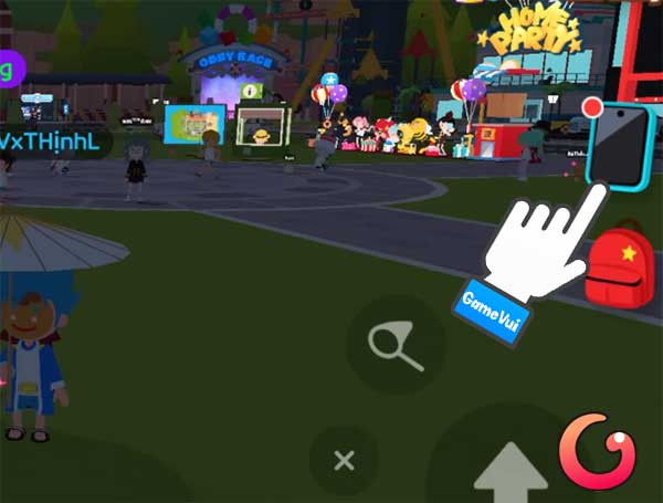 Chạm vào biểu tượng điện thoại