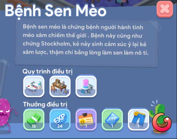 Bệnh sen mèo
