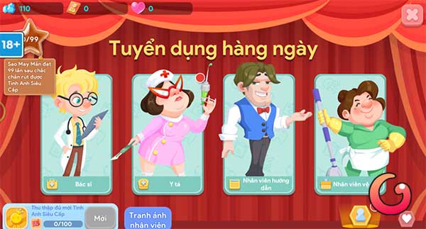 Chọn vị trí cần tuyển