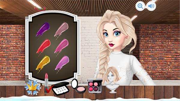 Trang điểm cho cô gái