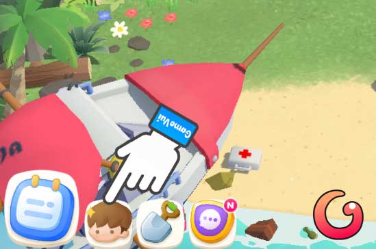 Chạm biểu tượng mặt người