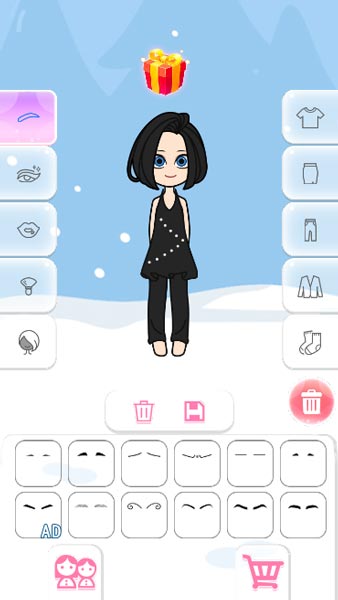 Rất nhiều phụ kiện thời trang để người chơi tự chọn