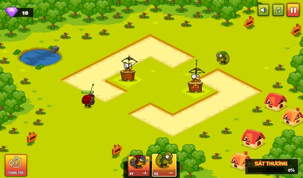 Hãy chọn vị trí đặt hải tặc thật hợp lý