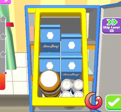 Xếp nhiều loại đồ vào cùng 1 ngăn