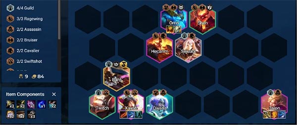 Hướng dẫn build đội hình Xayah bang hội