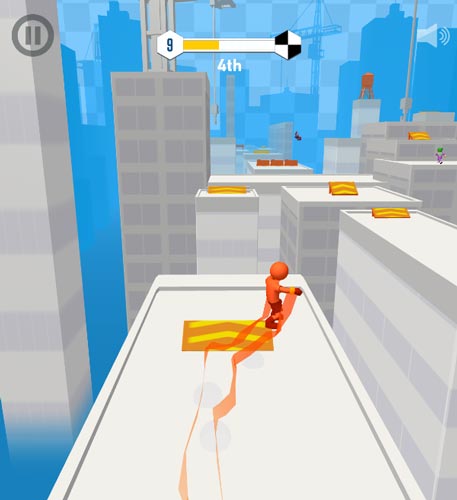 Lợi dụng các dấu mũi tên để tăng tốc