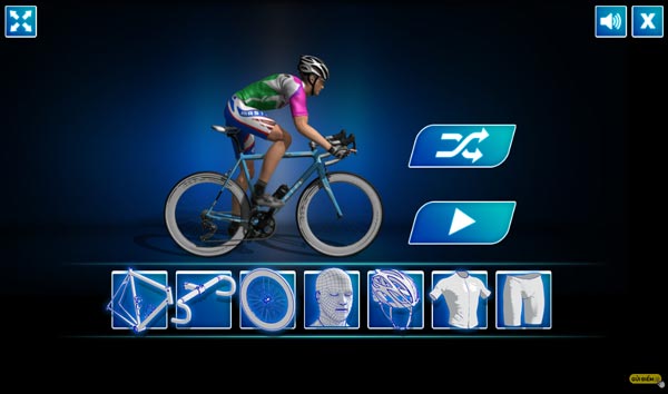 Lựa chọn, phối đồ trang phục và xe đua cho vận động viên