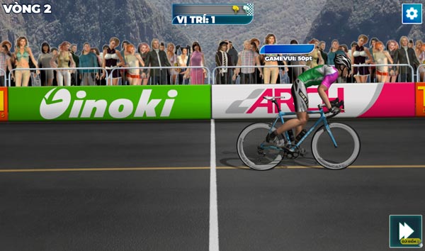 Dẫn đầu đoàn đua và đạt vị trí cao