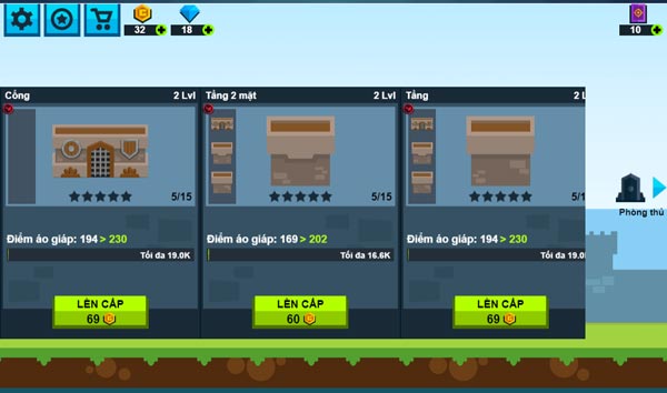 Nâng cấp tòa tháp