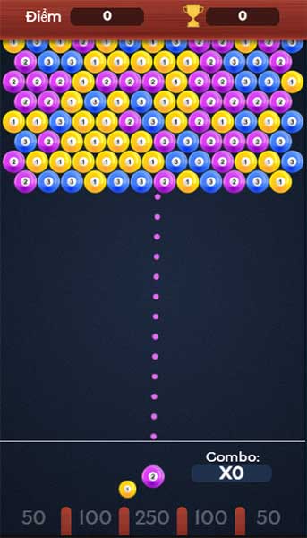 Bắn bóng về phía trước