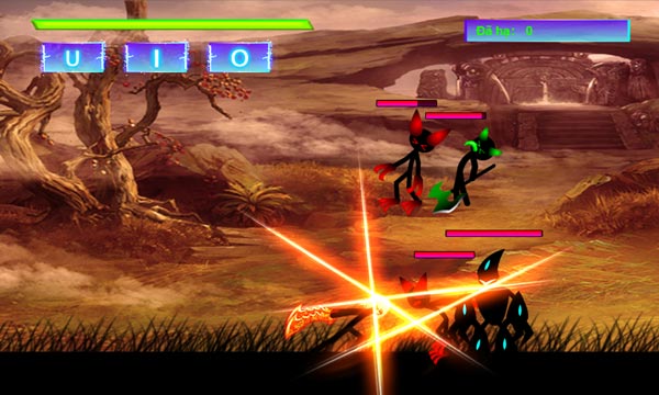 Sử dụng combo để hạ gục quái vật thật nhanh