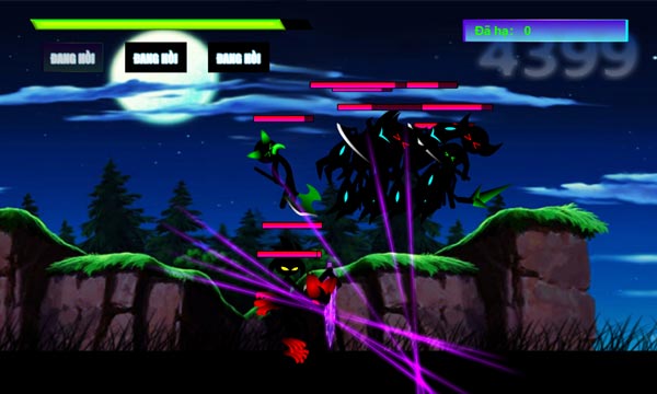 Kết hợp với các tuyệt chiêu kỹ năng