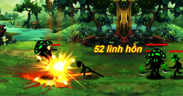 Tiêu diệt quái vật để nhanh chóng hoàn thành cấp độ