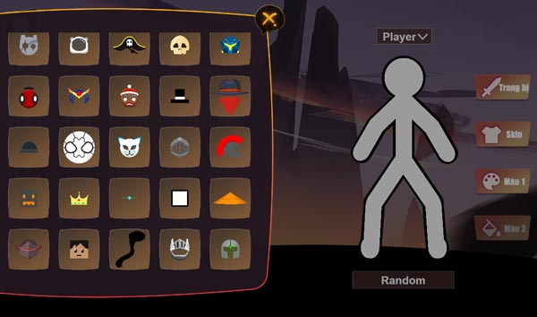 Skin trang phục đa dạng