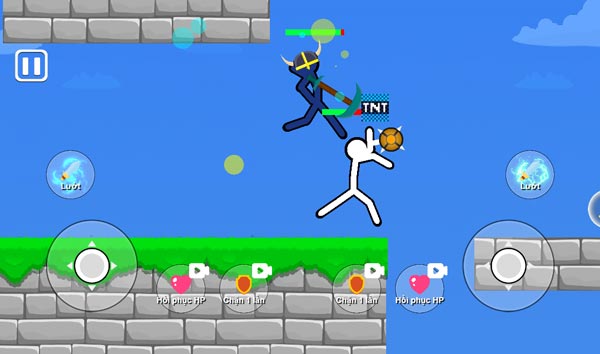 Di chuyển nhân vật khéo léo