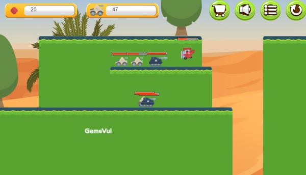 Tiêu diệt quân địch, thu thập vật phẩm tăng sức mạnh