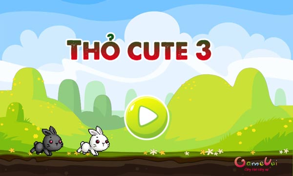 Chơi game Thỏ cute 3 - GameVui