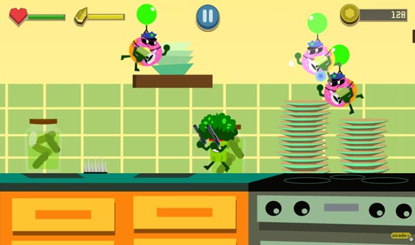 Di chuyển nhân vật khéo léo