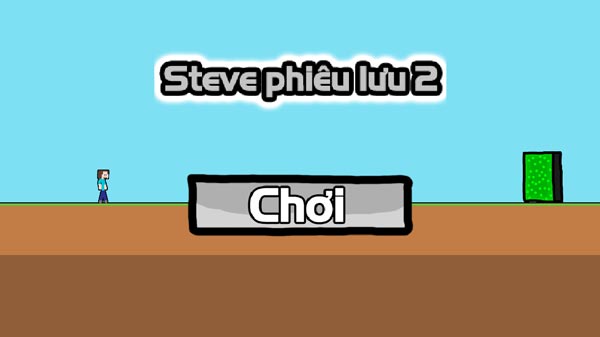 Chơi game Steve phiêu lưu 2 - GameVui