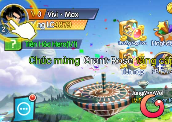 Chạm vào ảnh đại diện