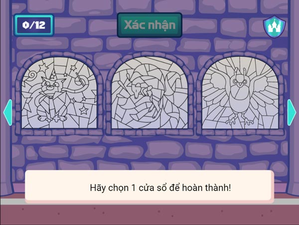 Chọn tiếp 1 ô cửa sổ bất kỳ để chinh phục