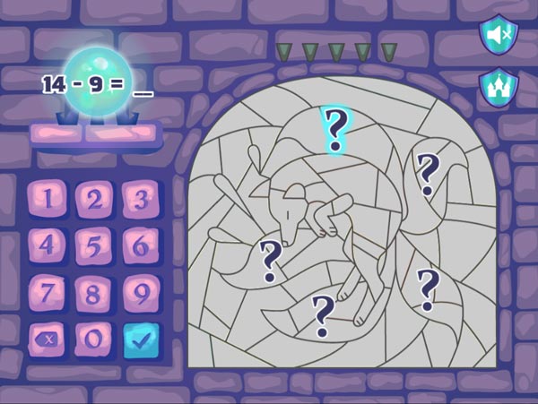 Mỗi 1 ô cửa sổ sẽ có 5 phép tính tương ứng