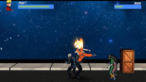 Sử dụng kết hợp combo đấm đá và nhảy cao