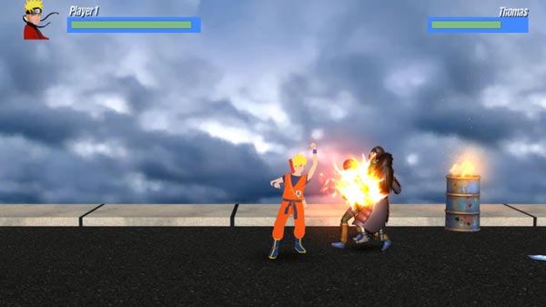 Điều khiển ninja Naruto tiêu diệt kẻ xấu