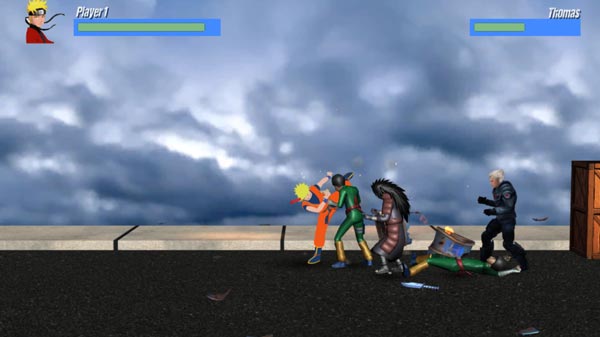 Sử dụng combo đấm, đá và nhảy cao