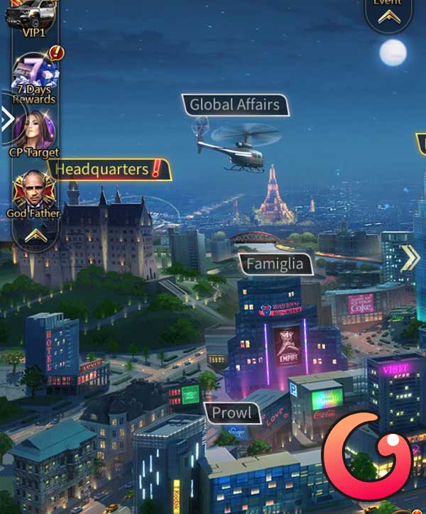 Địa bàn hoạt động