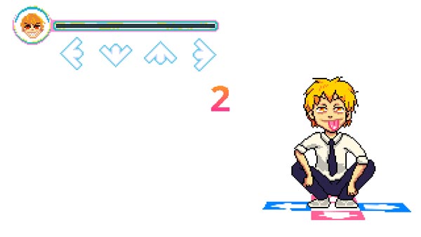 "Chỉ cần" bấm đúng phím khi nốt nhạc chạy đến vị trí như hình mũi tên