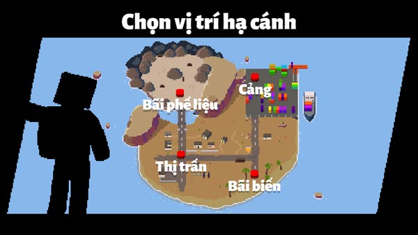 Chọn địa hình và bản đồ để chiến đấu