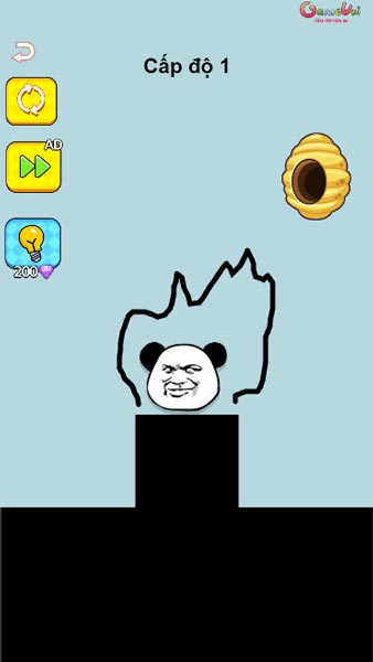 Bảo vệ chú gấu trúc Panda khỏi bị ong đốt