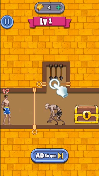 Tiêu diệt quái vật trước khi mở kho báu