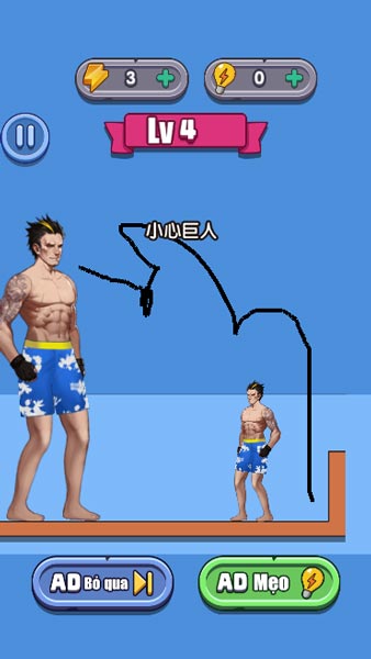 Bảo vệ anh chàng bé nhỏ hơn