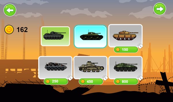 Các mẫu xe tăng có bán trong Shop cửa hàng