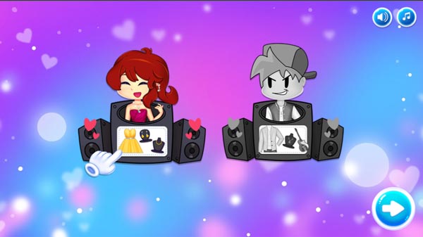 Hãy chọn trang phục cho cô bạn gái FNF trước