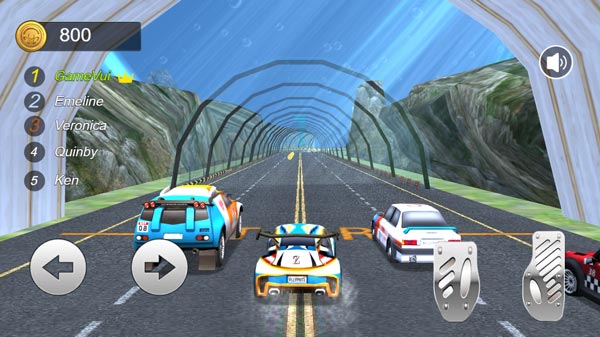 Tăng tốc thật nhanh để vượt lên trên các đối thủ