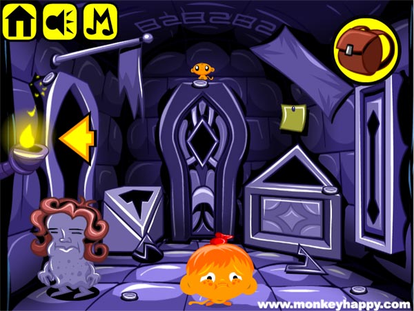 Chơi game Chú khỉ buồn 664 - GameVui