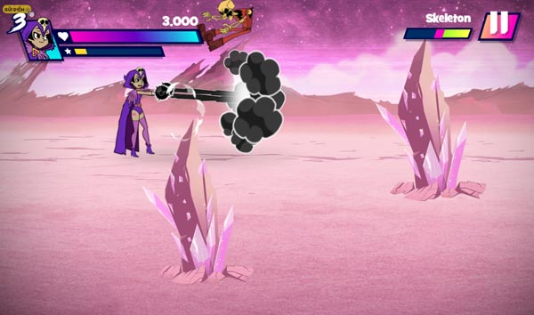 Điều khiển nhân vật thiếu niên Titans xuất kích