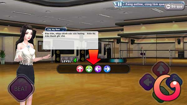 Cách điều khiển AU BEAT