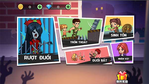 Chọn chế độ chơi