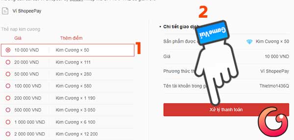 Xử lý thanh toán