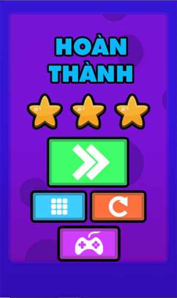 Hoàn thành cấp độ