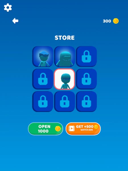 Các mẫu Skin trang phục trong Shop cửa hàng