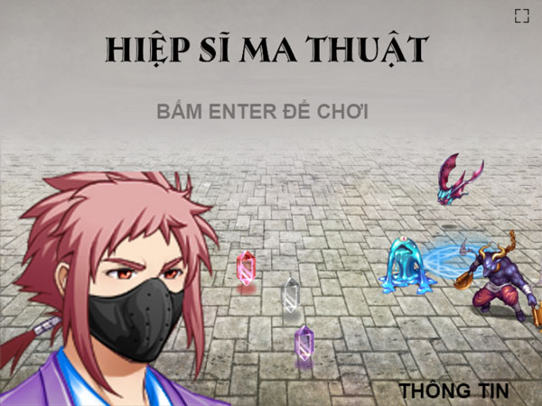 Chơi game Hiệp sĩ ma thuật - GameVui