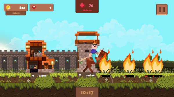 Lũ Zombie stickman sẽ bị thiêu cháy khi mặt trời lên