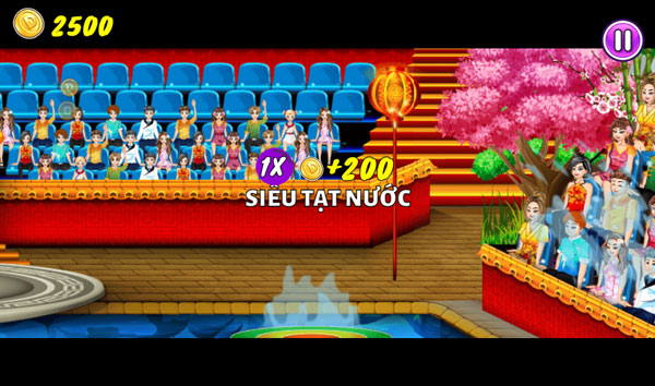 Tạt nước vào khán giả